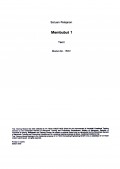 Mechanical Engineering: MEMBUBUT 1 (Teori)