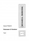 Mechanical Engineering: PELUMASAN DAN PERALATAN (Teori)
