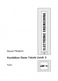Electronic Engineering: PENDIDIKAN DASAR TEKNIK LISTRIK 3 (Teori)