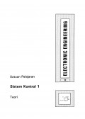 Electronic Engineering: SISTEM KONTROL 1 (Teori)