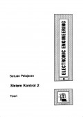 Electronic Engineering: SISTEM KONTROL 2 (Teori)