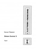 Electronic Engineering: SISTEM KONTROL 3 (Teori)