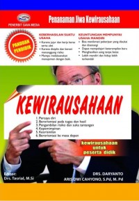 Kewirausahaan; Penanaman Jiwa Kewirausahaan