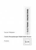 Electronic Engineering: TEKNIK MENYAMBUNGKAN KABEL-KABEL KHUSUS-Penyiapan Kabel Koaksial (Praktek)